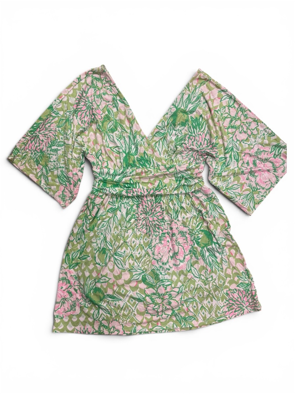 Lilly Pulitzer Parigi Skort Romper - Lime feeling good